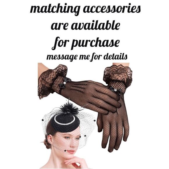 💚 NWT Retro Vintage Pinup 1940s 1950s Ruched Sheath Formal Green Pencil Dress L - Picture 15 of 16